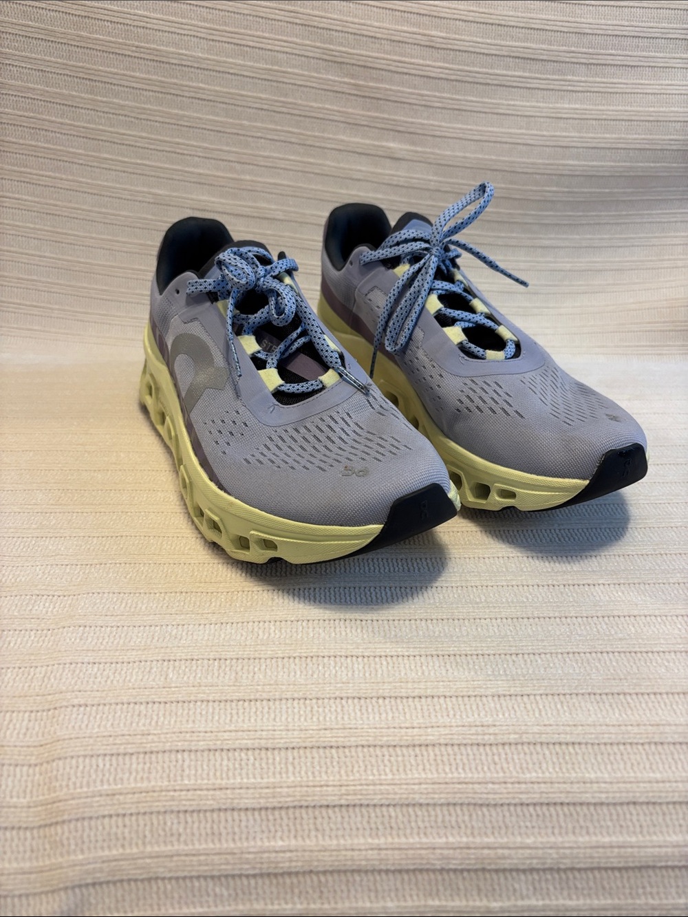 OC Purple Sneakers with Yellow Sole (A26)